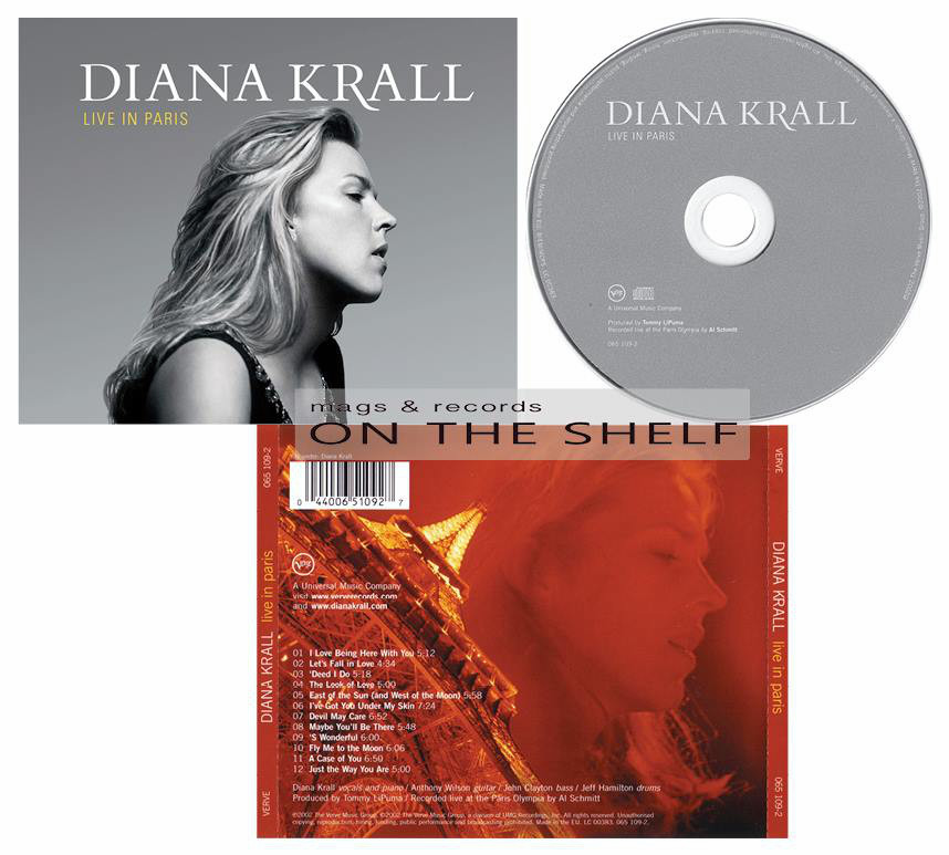 Album Live In Paris cua Diana Krall tuyet voi