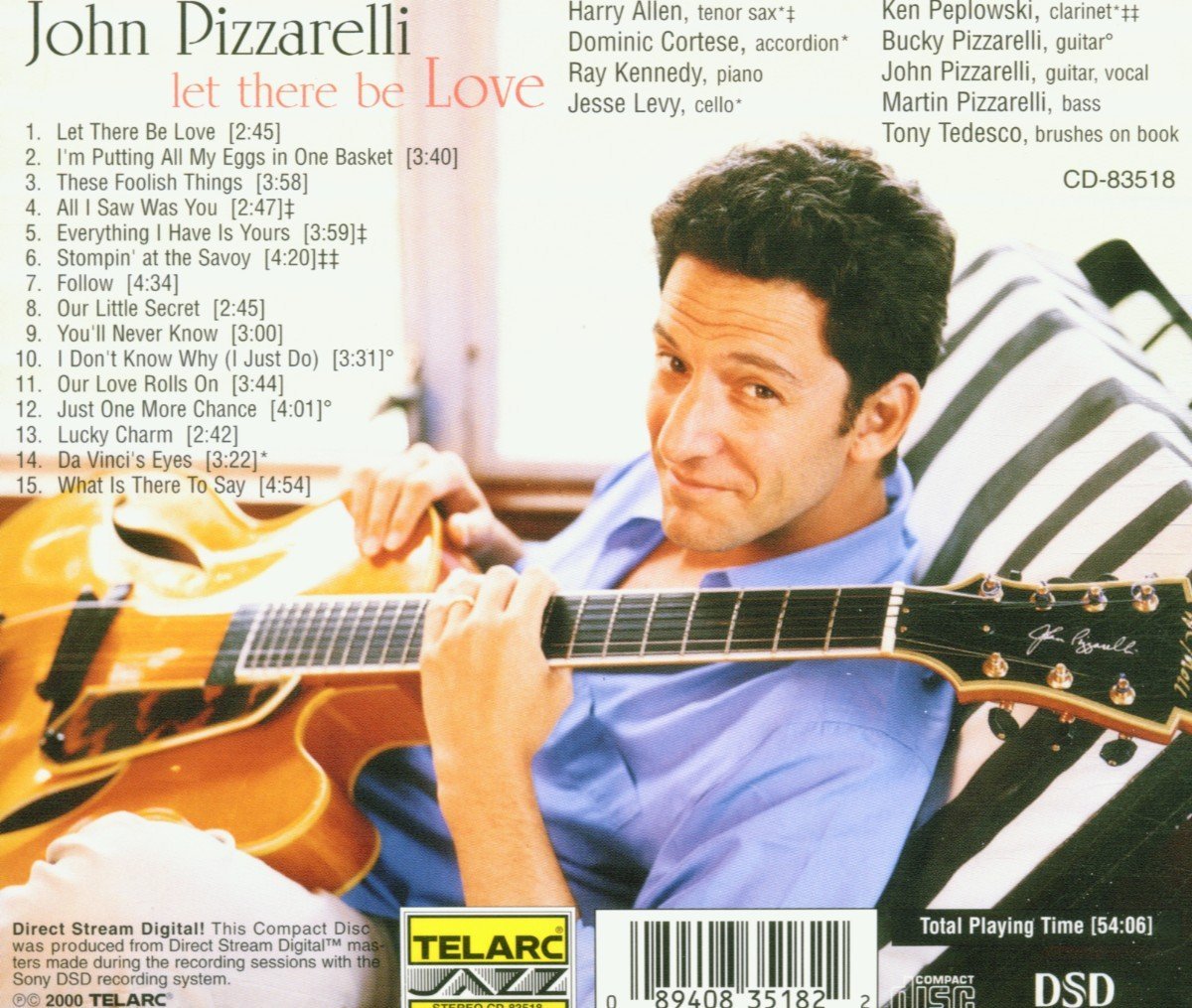 John Pizzarelli voi Album Let There Be Love hay