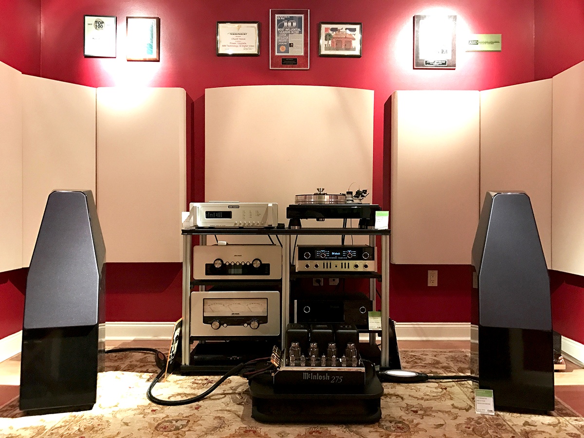 Phoi ghep ampli McInTosh trong bo dan