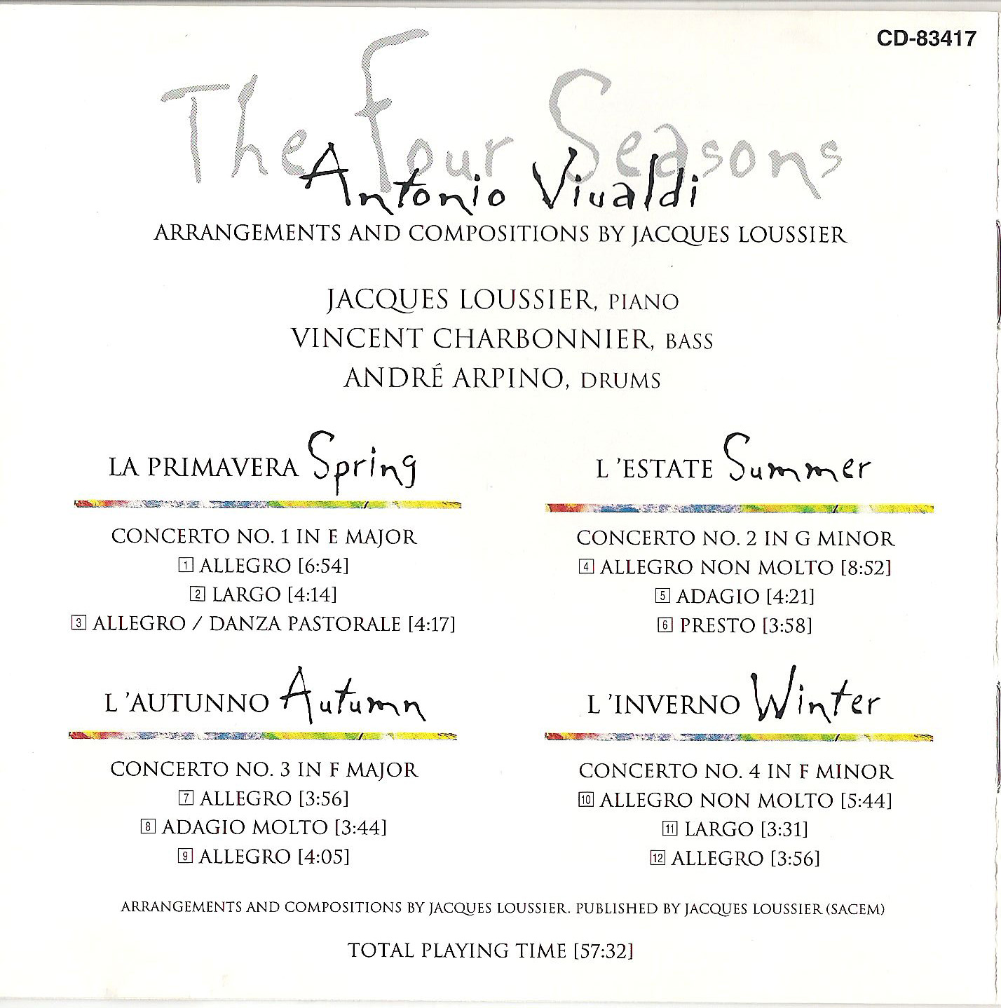 Album The Four Seasons