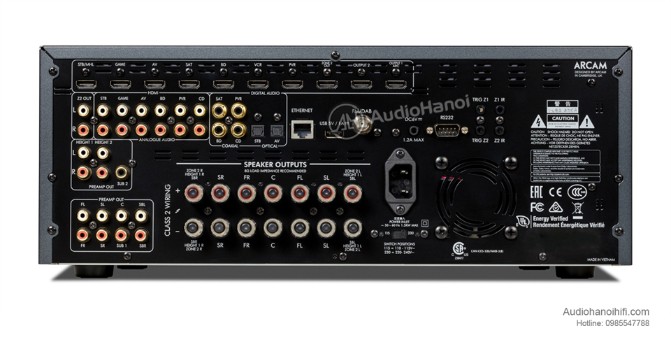 Ampli Arcam FMJ AVR390 mat sau