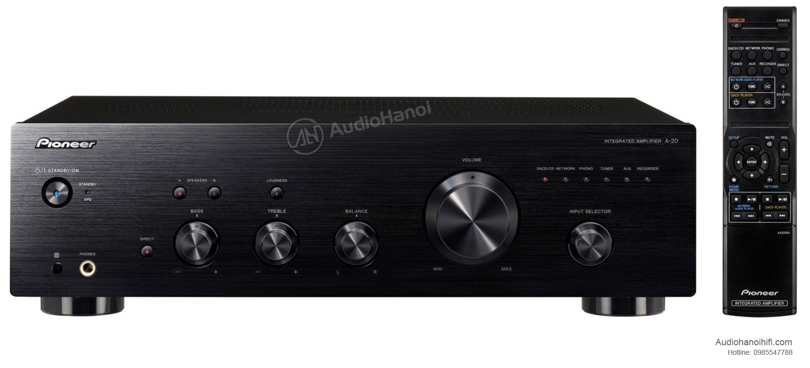 Amply Pioneer A-20 sang trong