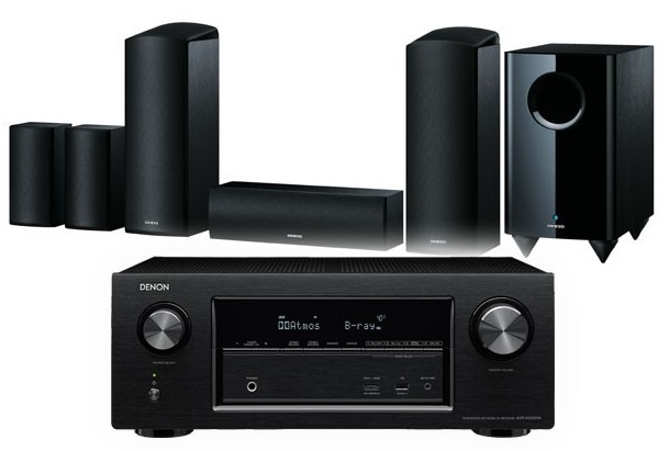 phoi ghep Ampli Denon AVR-X2300W