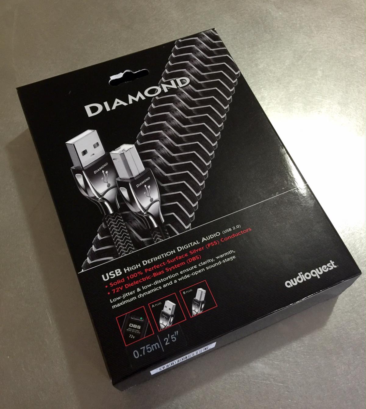 Day cap USB AudioQuest Diamond tot