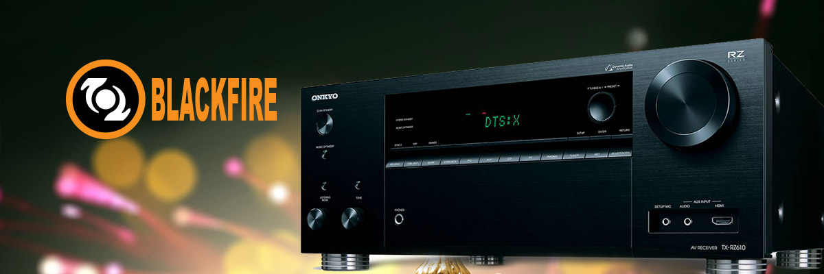Onkyo TX-RZ610 A/V Receiver black