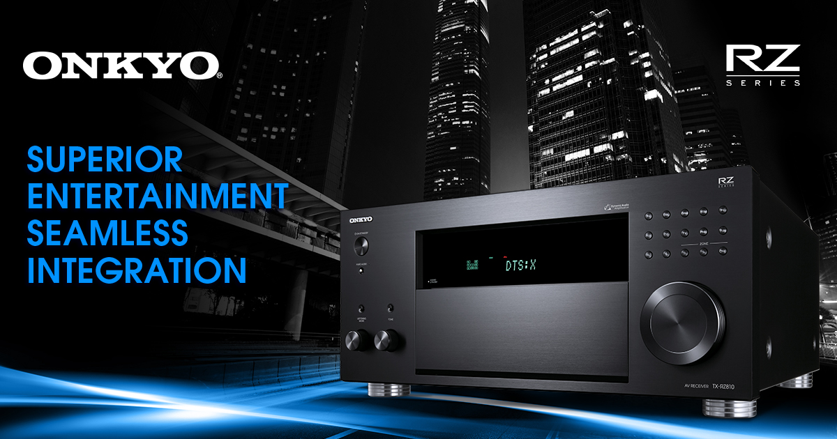 Onkyo TX-RZ610 A/V Receiver dep