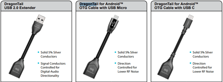 AudioQuest Dragontail USB