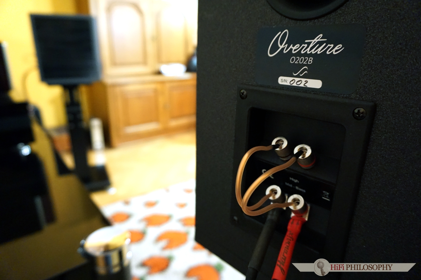 Loa AudioSolutions Overture O202B mat sau