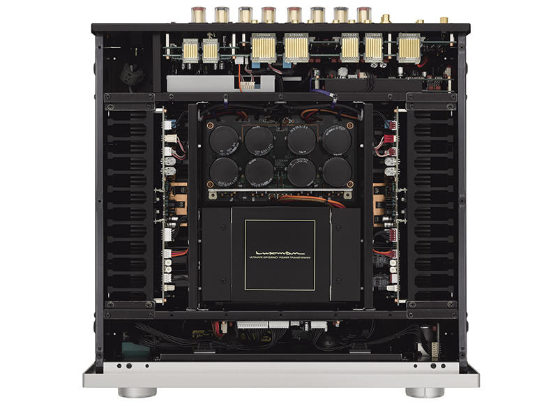 ampli Luxman L-509X ben trong