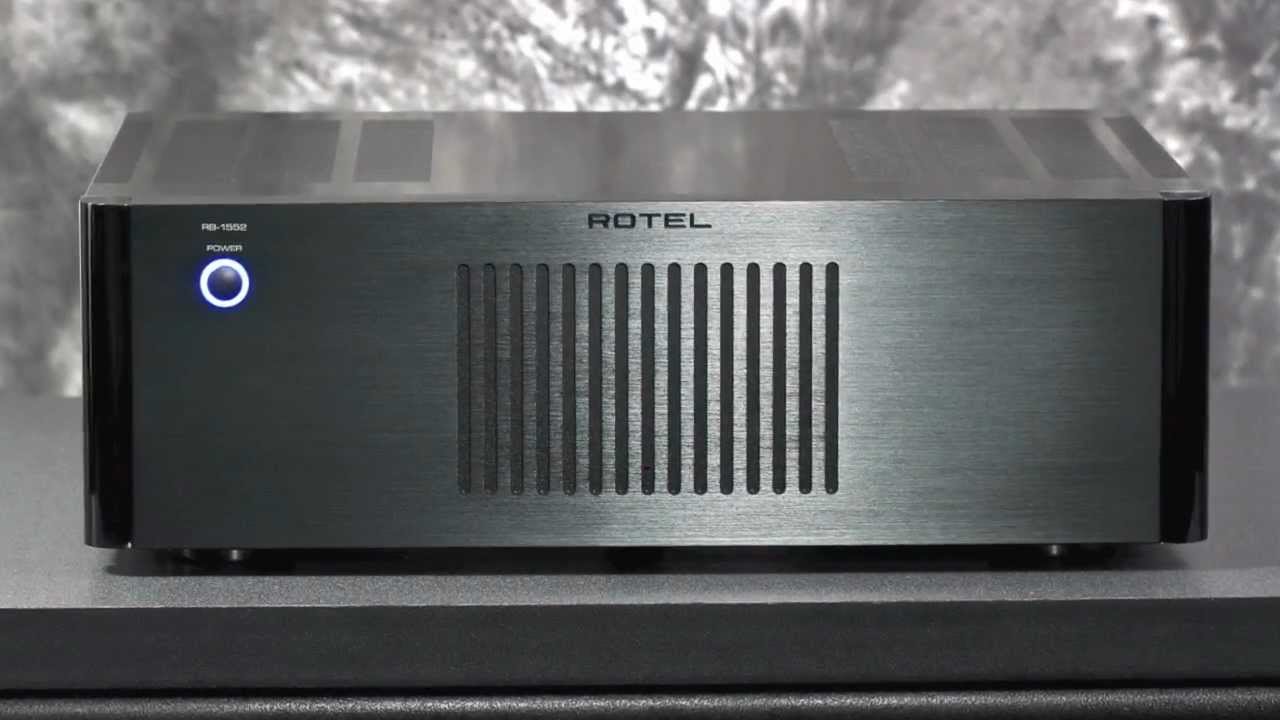 Power ampli Rotel RB-1552 MkII tot