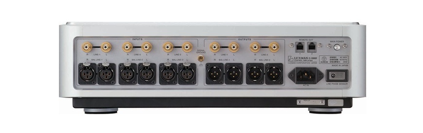 Pre ampli Luxman C-1000F mat sau