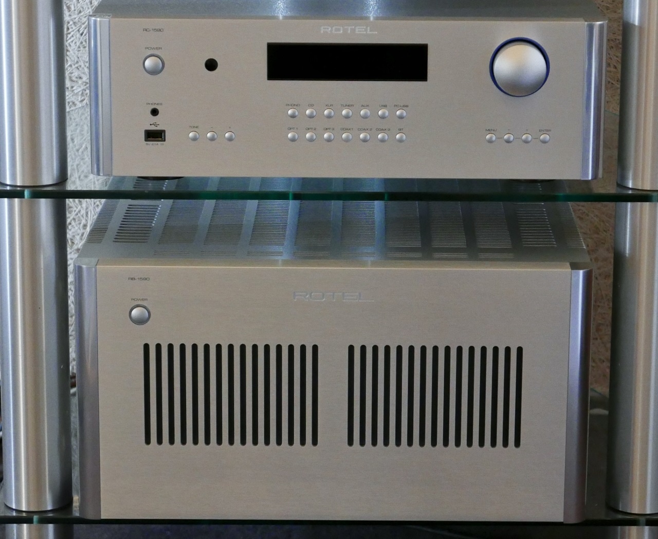 power ampli Rotel RB-1590 tot