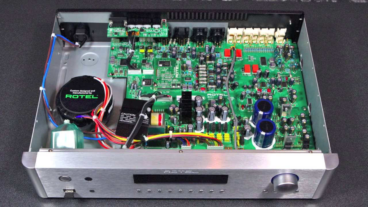 Pre ampli Rotel RC-1570 chi tiet
