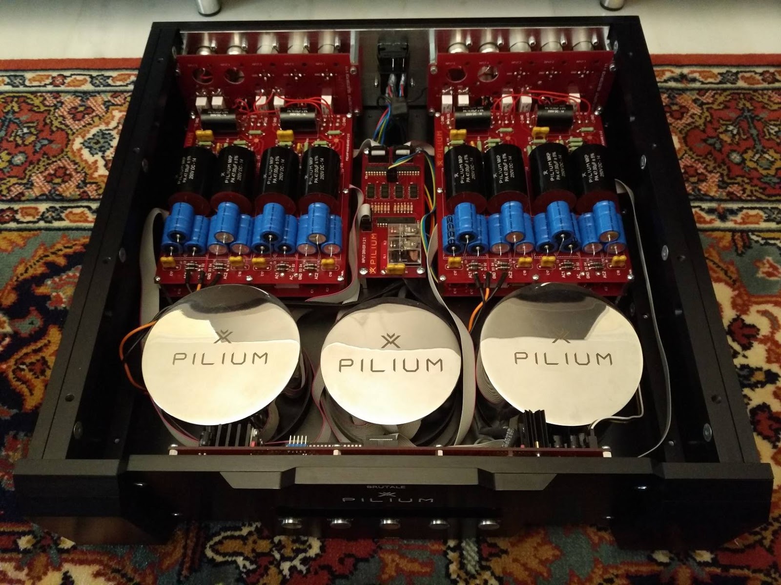 Pilium Audio Achilles power amplifier chi tiet