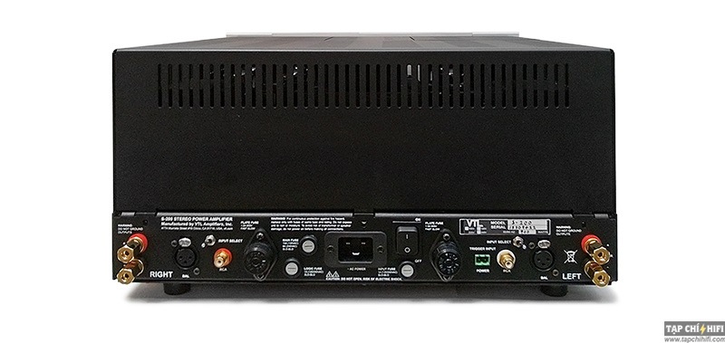 Power ampli VTL S-200 Signature mat sau