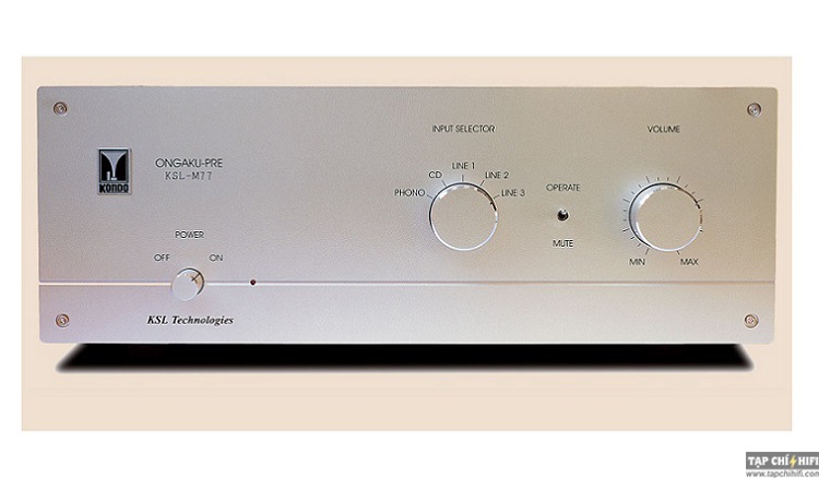 Pre ampli Audio Note Kondo KSL M-77 chuan
