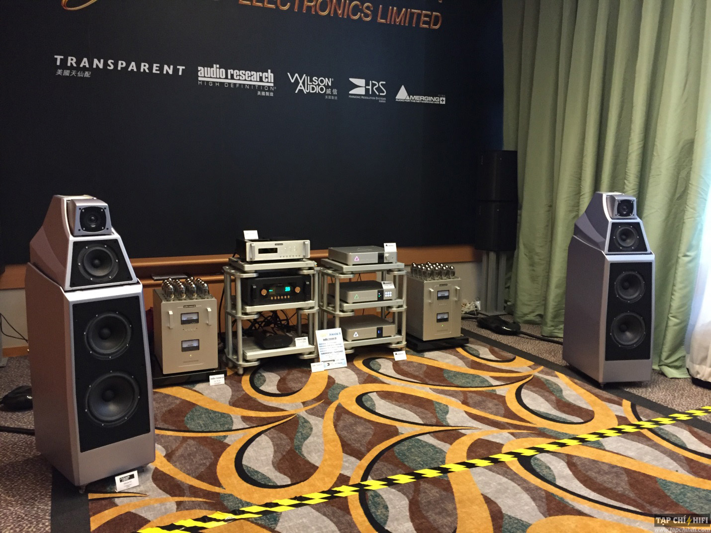 Hong Kong Show 2018 Wilson Audio chuan