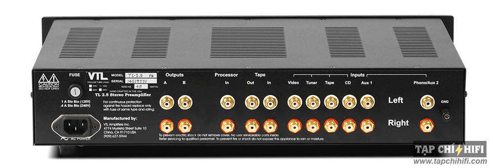 pre ampli VTL TL 2.5i Performance mat sau