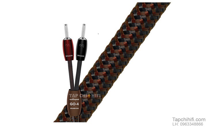 day loa cuon AudioQuest GO 4 chuan