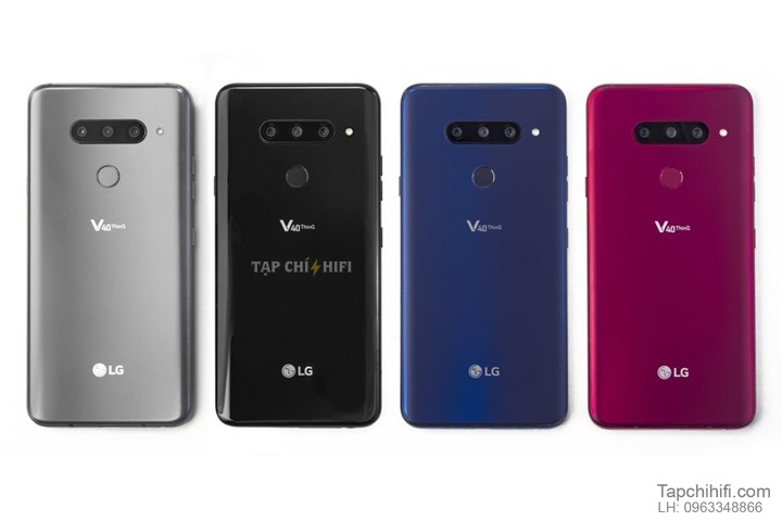 dien thoai LG V40 ThinQ dep