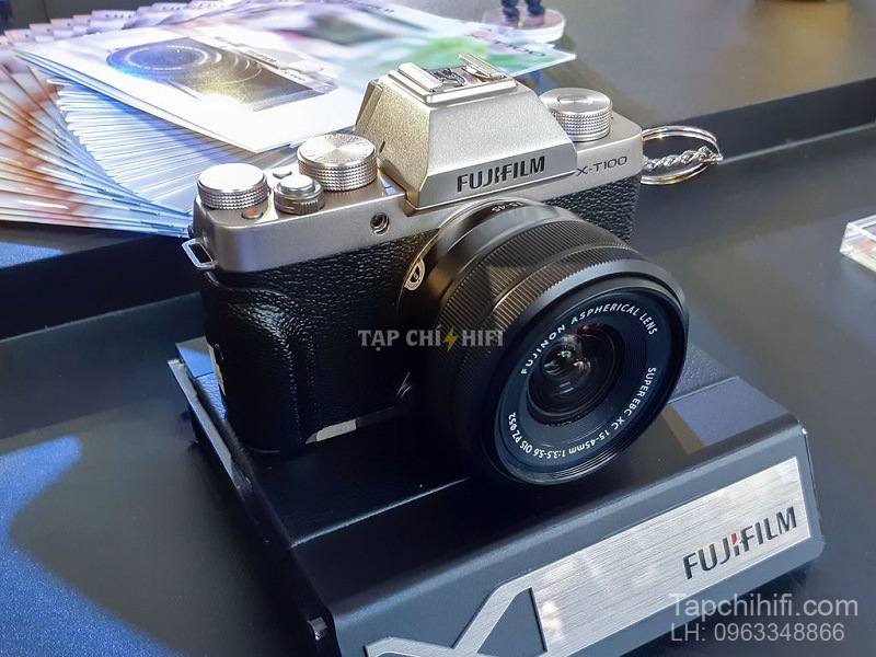 May anh Fujifilm X-T100 chuan