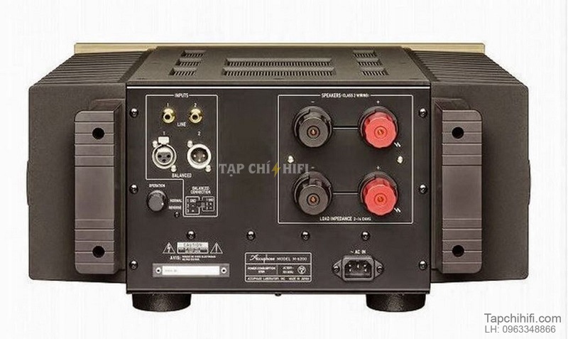 Power ampli Accuphase M6200 mat sau