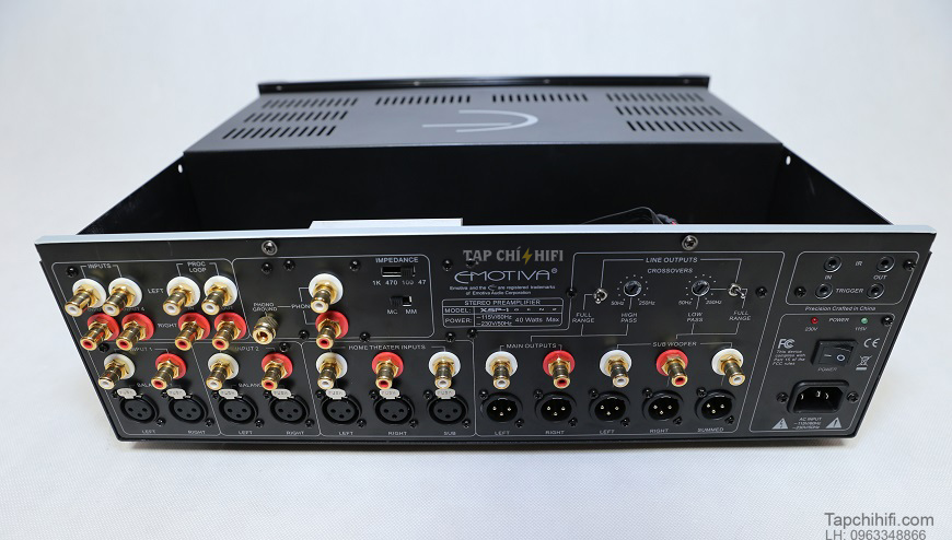 pre ampli Emotiva XSP-1 va power XPR-1 dep