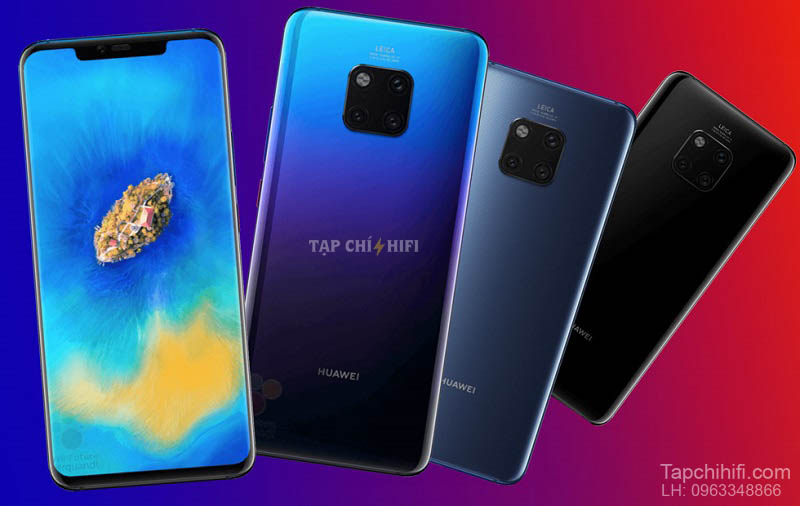 dien thoai Huawei Mate 20 vaa Mate 20 Pro chuan