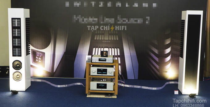 loa Piega Master Line Source 2 va ampli T+A PA 3100 HV