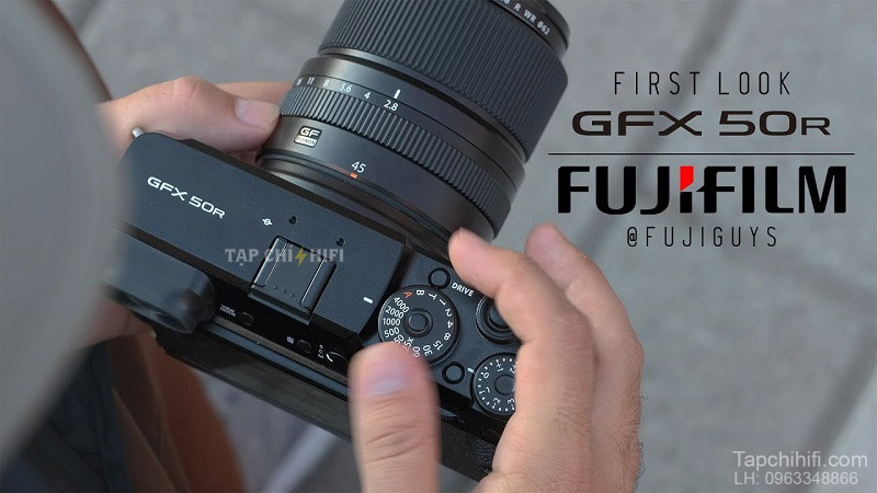 may anh Fujifilm GFX 50R chuan