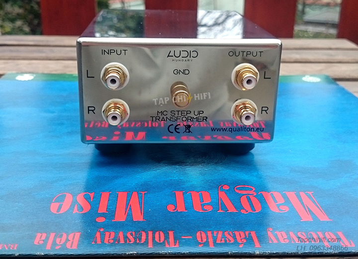 Phono box Audio Hungary Qualiton MC mat sau Tapchihifi