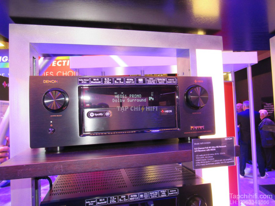 Ampli Denon AVR-X4300H dep