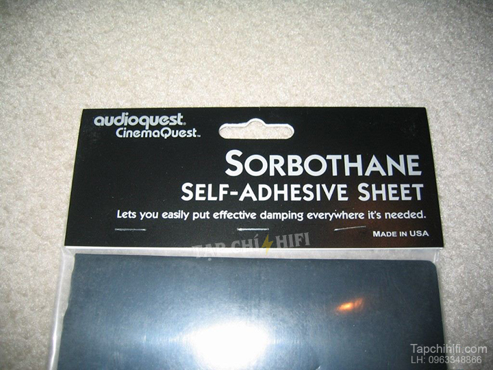 AudioQuest Sorbothane tapchihifi