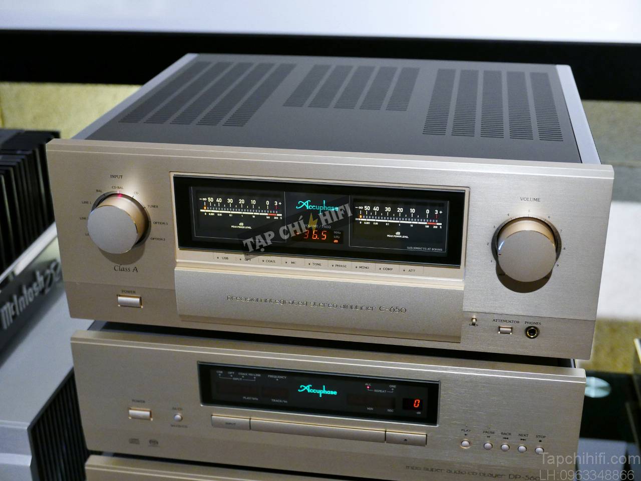 ampli Accuphase E 650 hay 