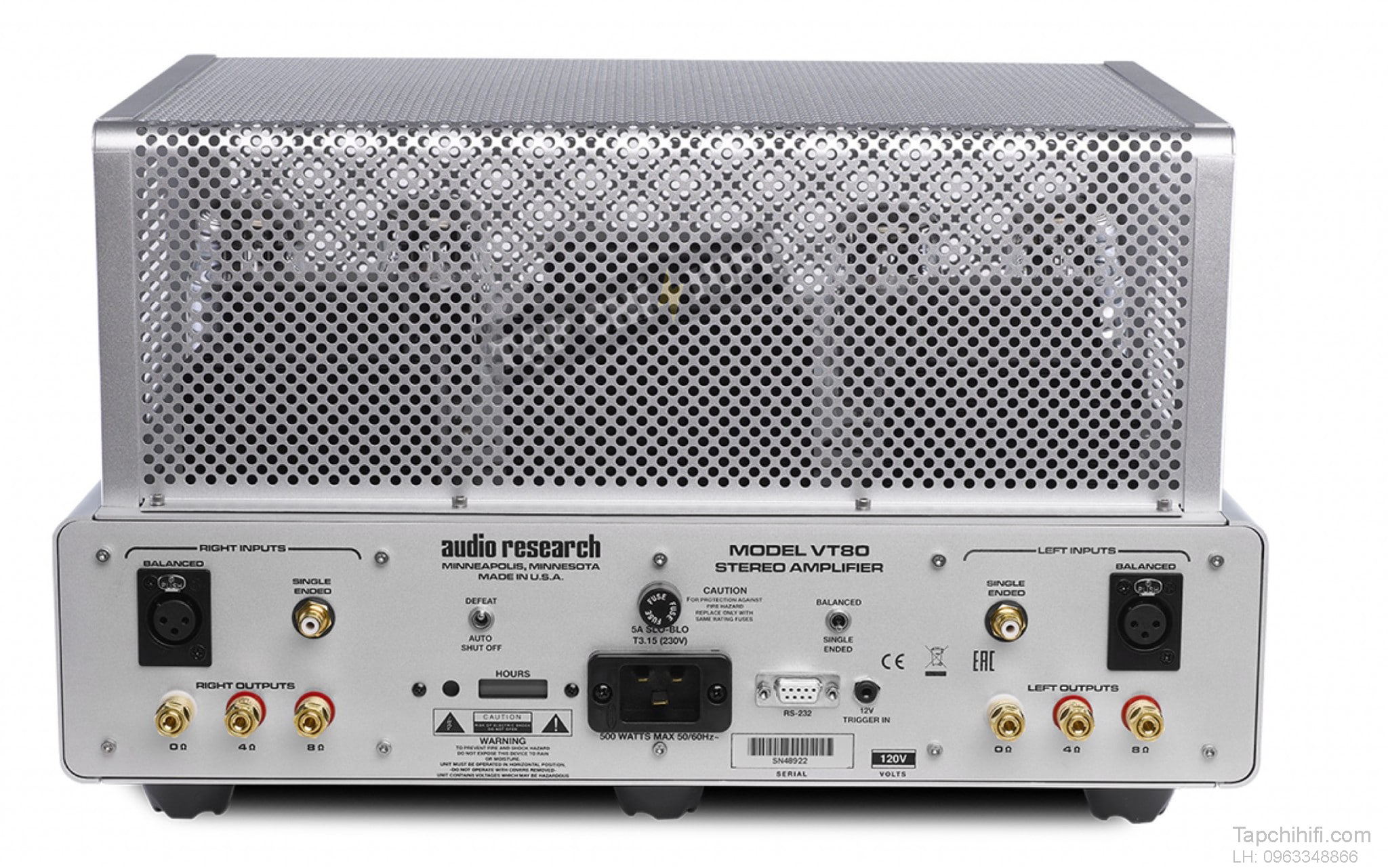 ampli audio research VT80 mat sau