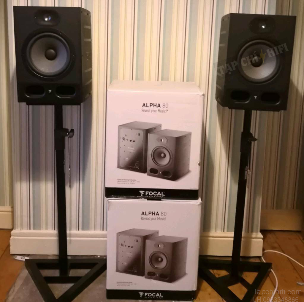 loa Focal Alpha 80 mat truoc 