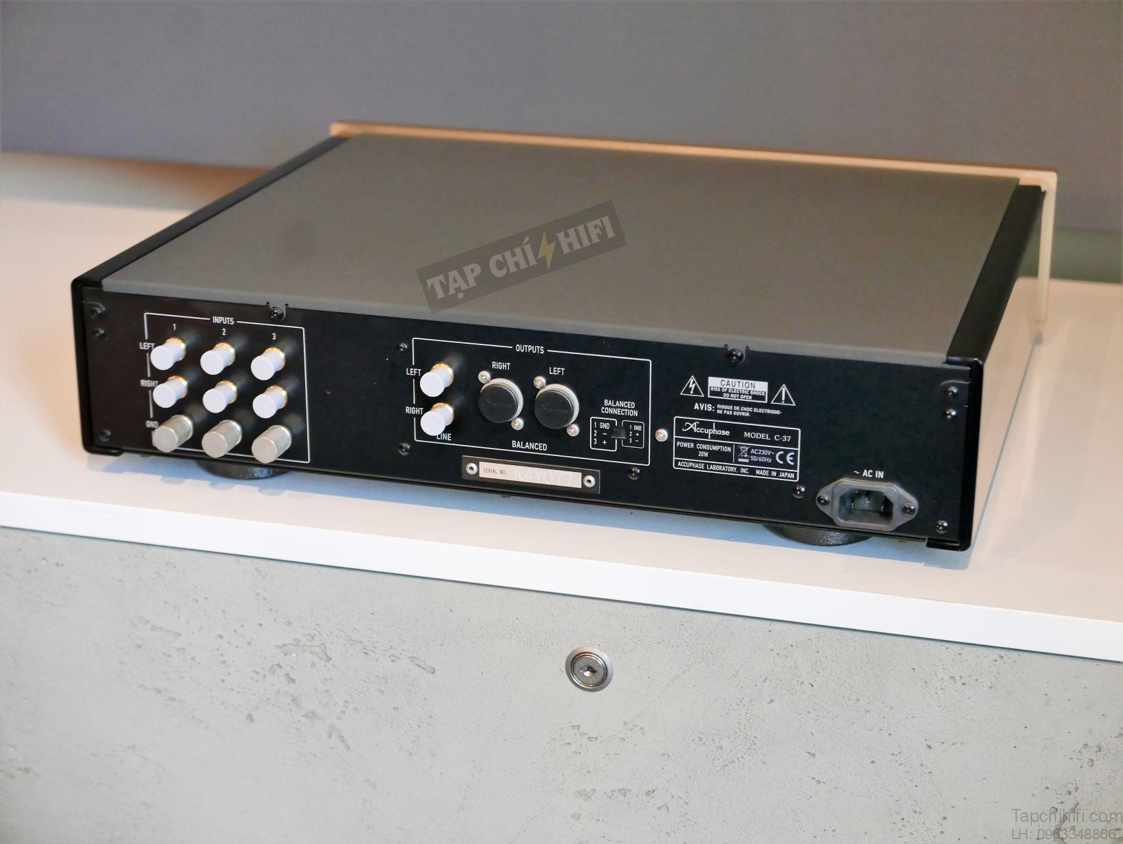 phono preamp Accuphase C 37 hay 