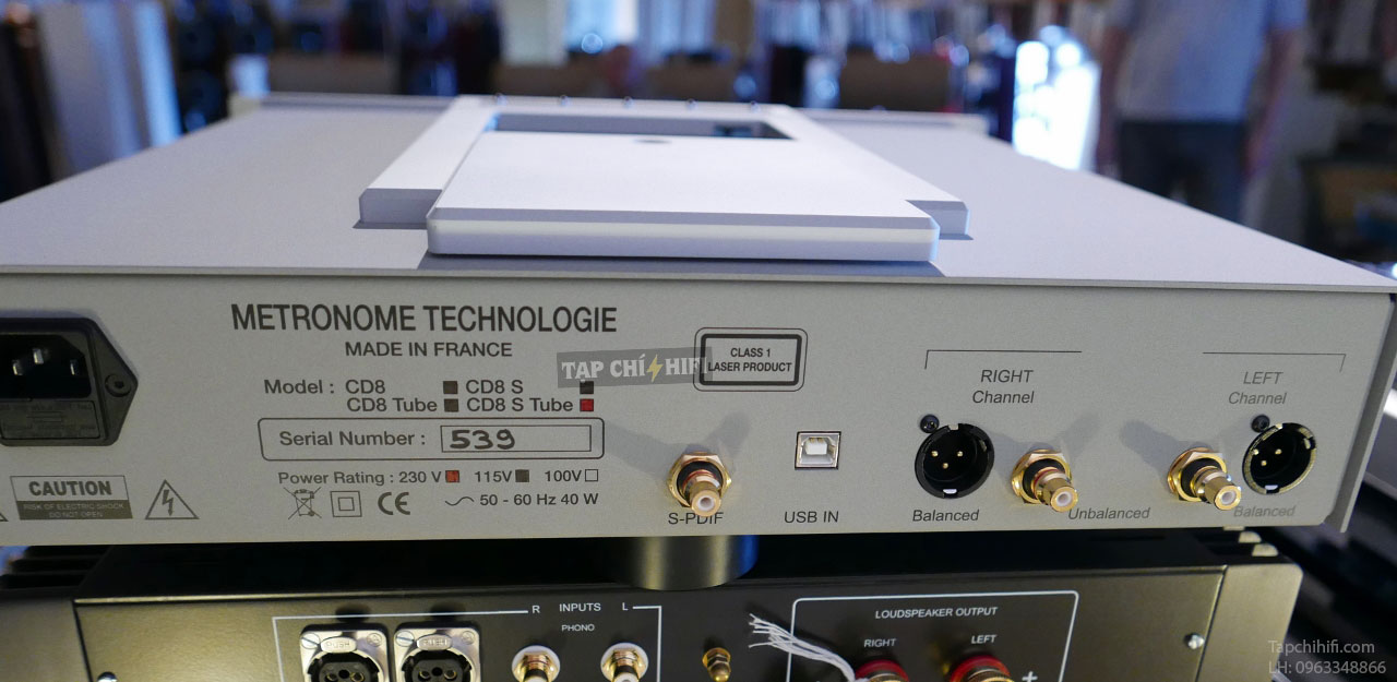 metronome technologie cd player cd8 s mat sau
