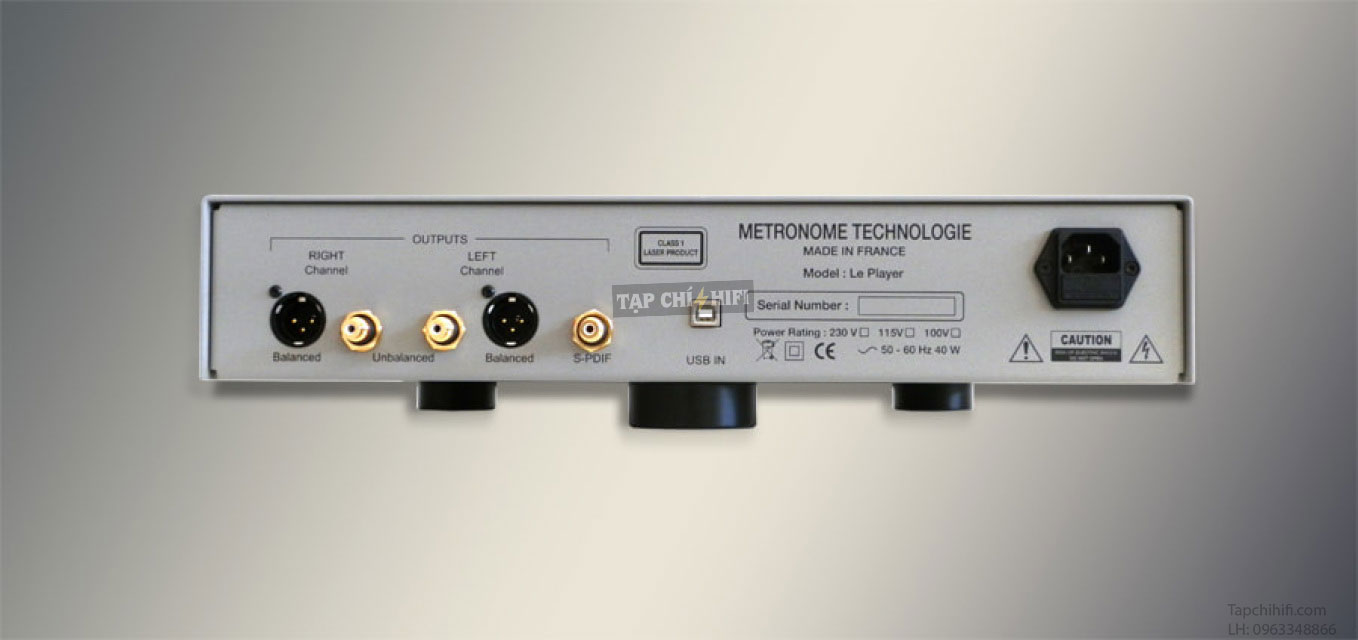 dau cd metronome le player 2s mat sau