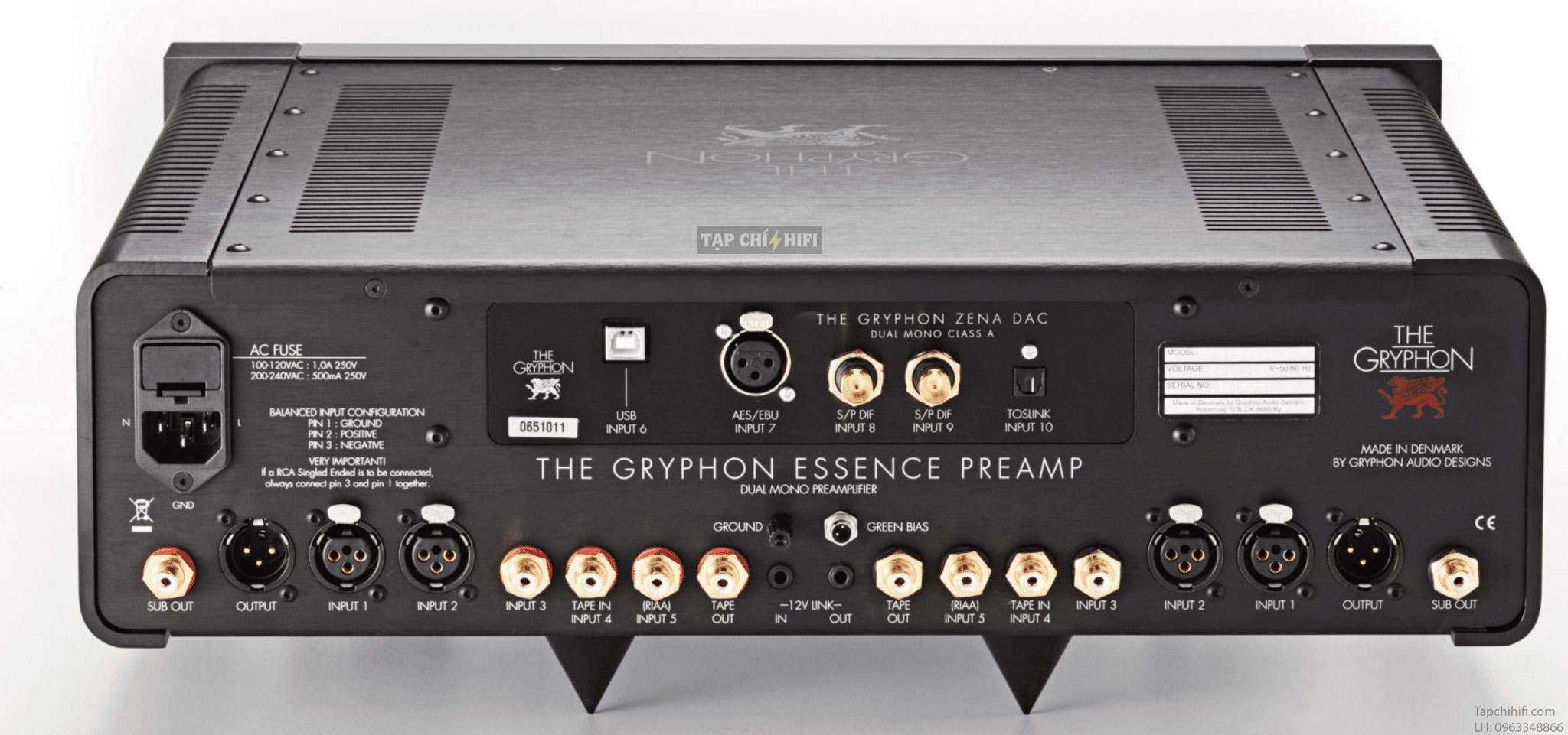 preampli gryphon essence mat sau