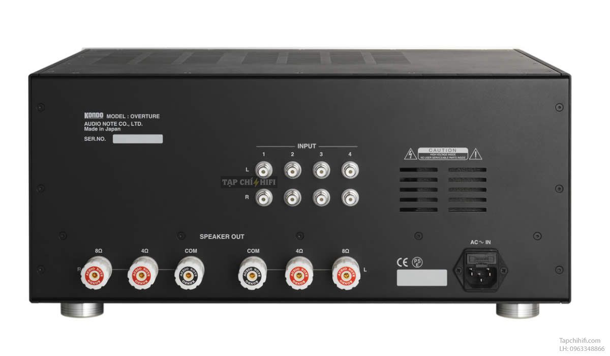 ampli audio note kondo overture mat sau