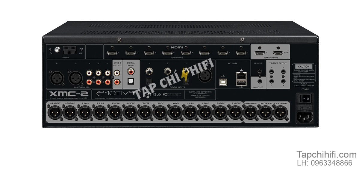 Processor Emotiva XMC 2 mat sau