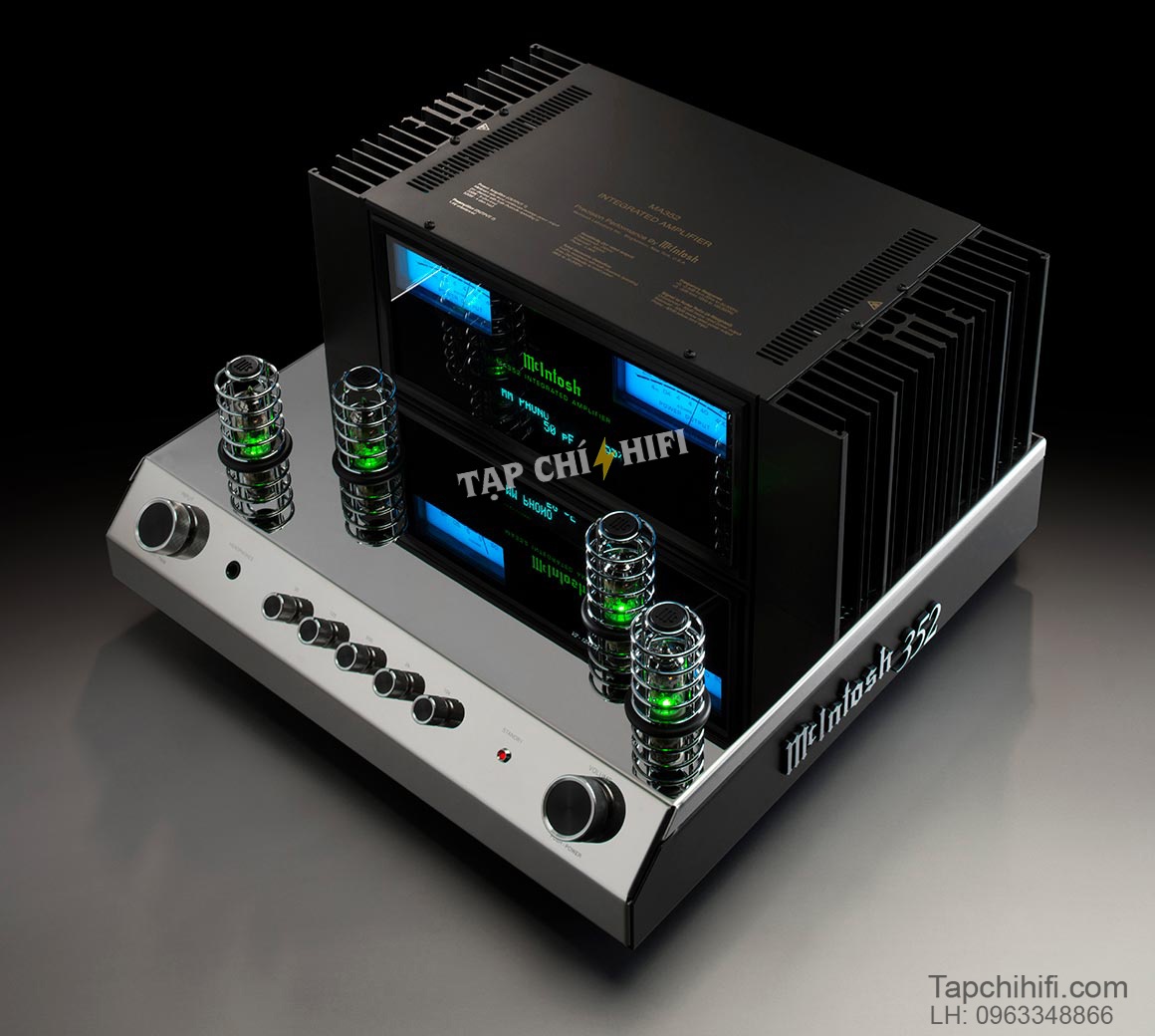 ampli mcintosh m352 nghieng