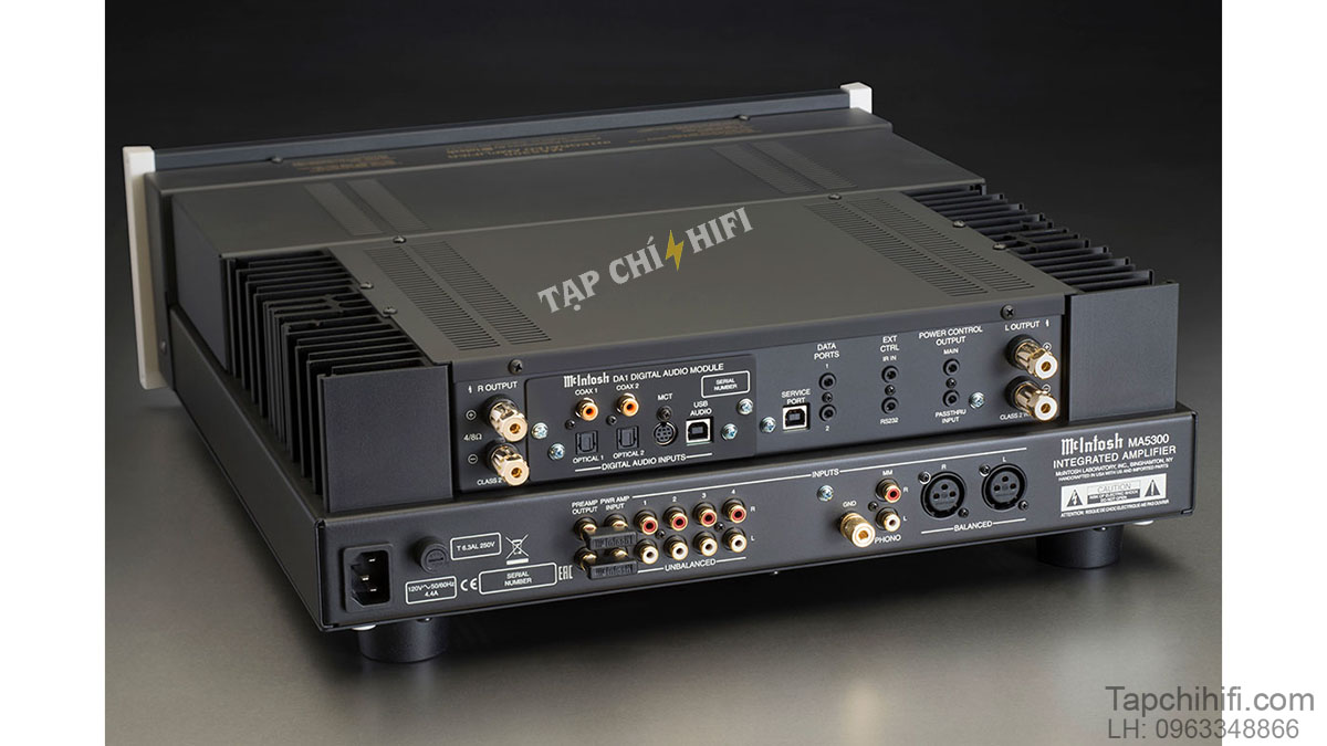 ampli mcintosh ma5300 nghieng 