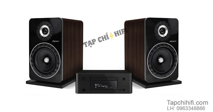 loa elipson prestige facet 8b walnut