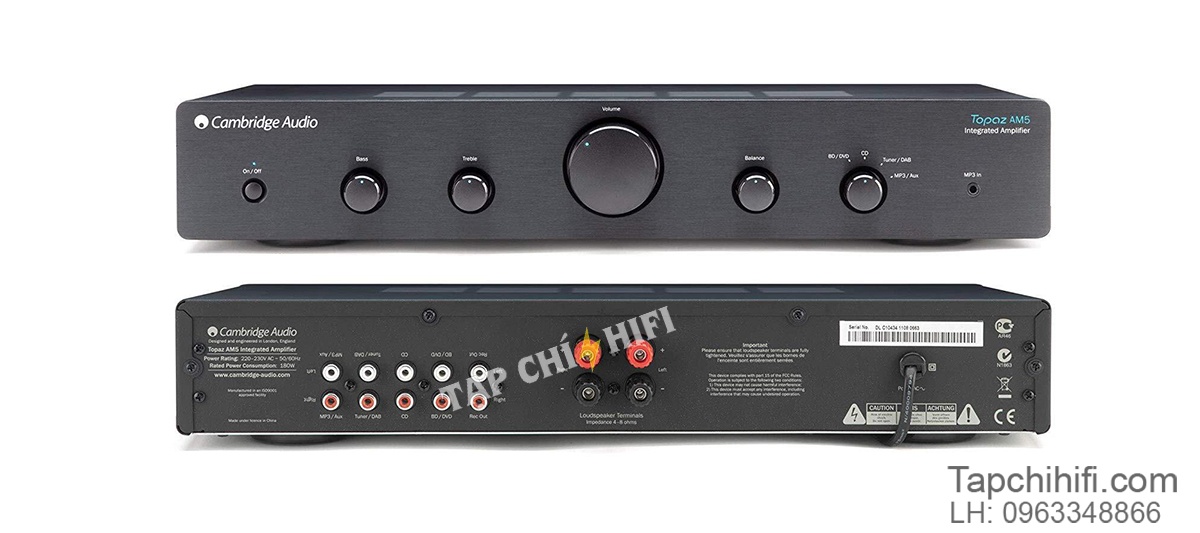 ampli cambridge audio topaz am5
