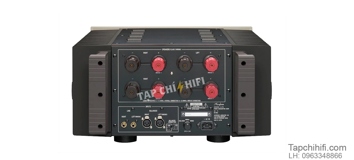 power ampli accphase a 75 sau