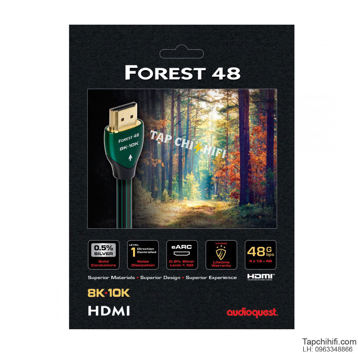 AudioQuest HDMI Forest 48 hop