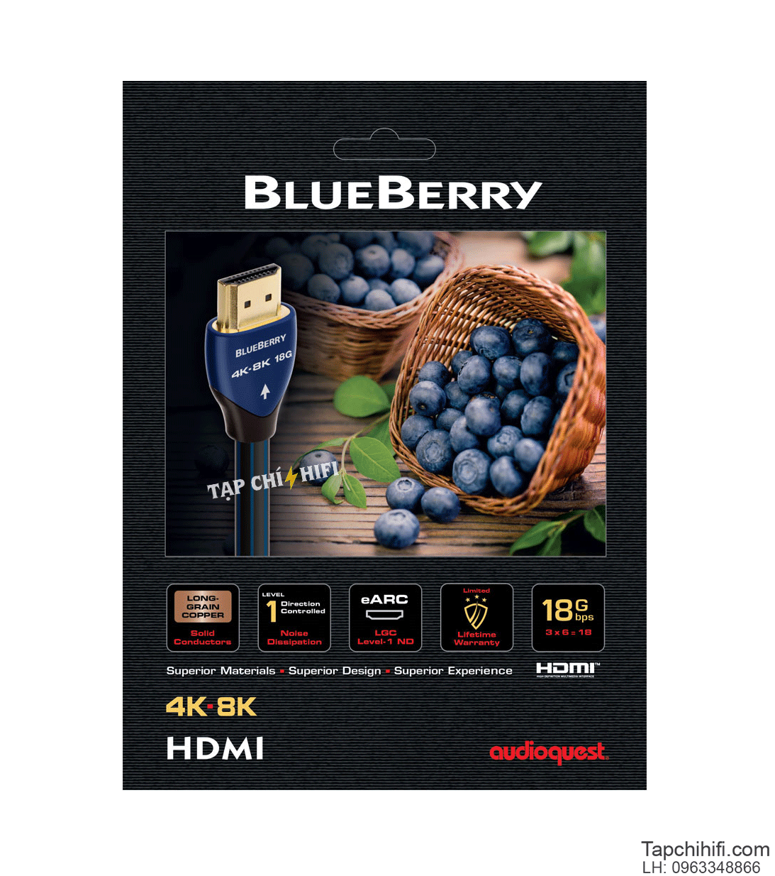 AudioQuest HDMI Blueberry vo