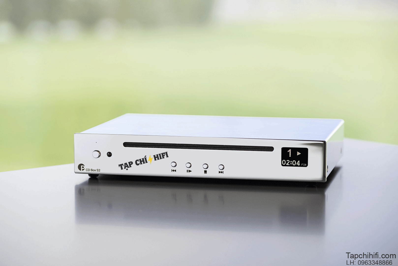 CDPro Ject CD Box S2 Chrome dep